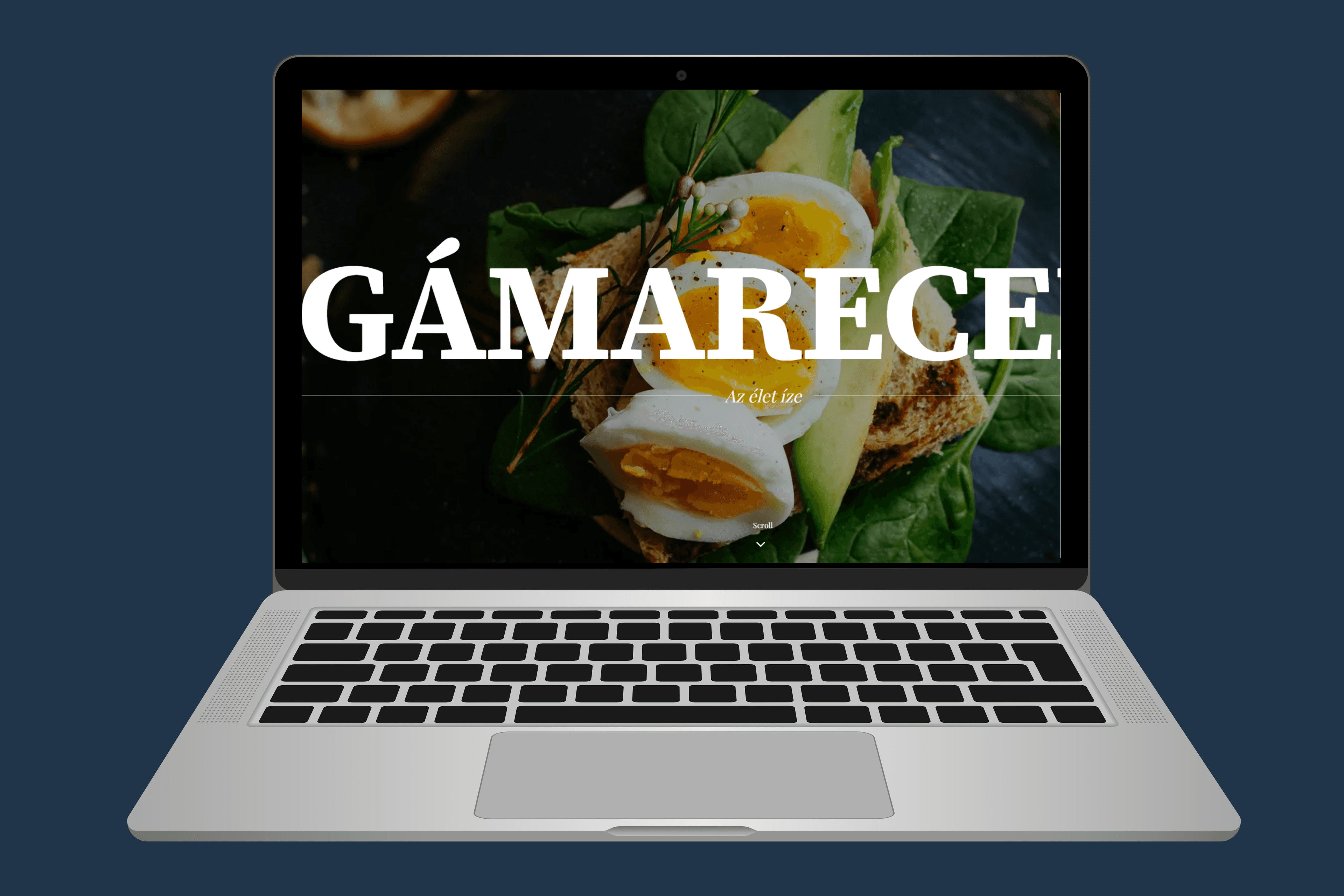 Gámapro – recept oldal